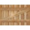 Ekena Millwork Spaced Board-n-Batten Shutters w/Z-Bar, Rough Sawn Western Red Cedar, 34 3/4W x 24H, PR RBS06Z35X024RWR - alternate 3